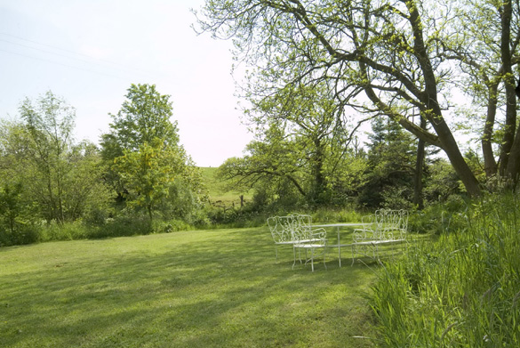 The garden at Croft House in the Lake District