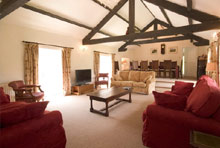 The sitting room at Croft House